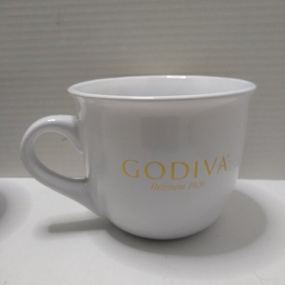 Oversize Coffee Mug Stoneware By GODIVA "Belgium 1926" Good Condition - Picture 7 of 9
